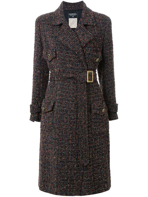 chanel womens trench coats|Chanel coat price.